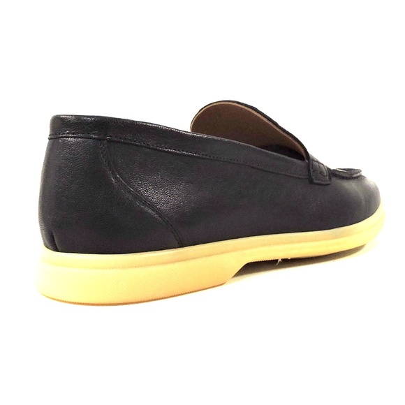 ALBERTO CICCIOLI ?? MEN\'S BLACK SOFT LEATHER COMFORT SUMMER LOAFERS main image 6